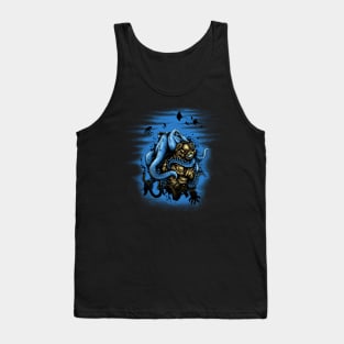 Underwater life at deep sea creepy monster Tank Top